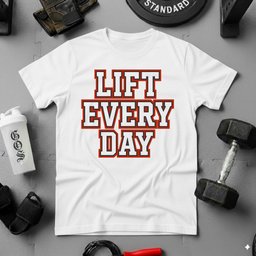 Lift Every Day T Shirt Gift For Fitness Lover