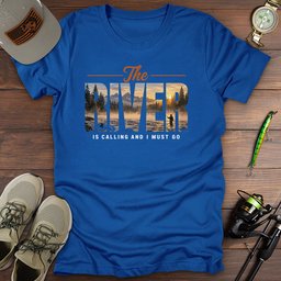 River Soul T Shirt Gift For Fishing Enthusiast
