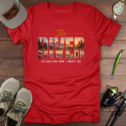 River Soul T Shirt Gift For Fishing Enthusiast