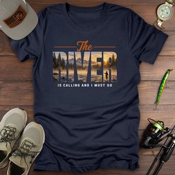 River Soul T Shirt Gift For Fishing Enthusiast