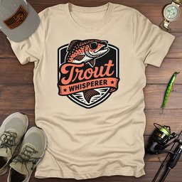 Trout Whisperer T Shirt Gift For Fishing Enthusiast