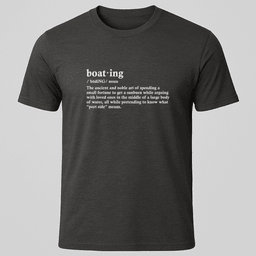 Boating Definition T Shirt Gift For Boat Owner
