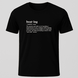 Boating Definition T Shirt Gift For Boat Owner