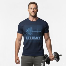 Lift Heavy Blueprint T Shirt Gift For Fitness Lover