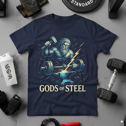 Steel Anvil T Shirt Gift For Fitness Lover