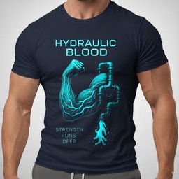 Hydraulic Blood T Shirt Gift For Fitness Lover