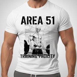 Area 51 Training Facility T Shirt Gift For Fitness Lover