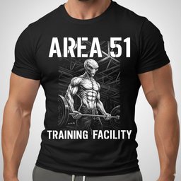 Area 51 Training Facility T Shirt Gift For Fitness Lover