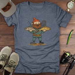 Yukon Silver Gold T Shirt Gift For Fishing Enthusiast