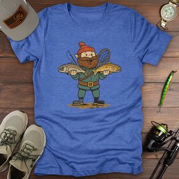 Yukon Silver Gold T Shirt Gift For Fishing Enthusiast