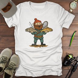 Yukon Silver Gold T Shirt Gift For Fishing Enthusiast