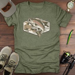 Trout Rising T Shirt Gift For Fishing Enthusiast