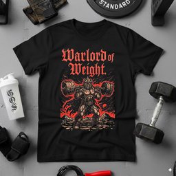 Warlord Of Weight T Shirt Gift For Fitness Lover