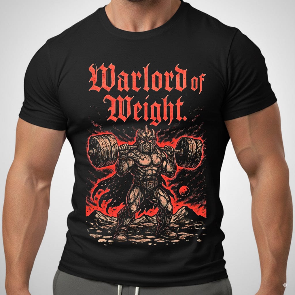 Warlord Of Weight T Shirt Gift For Fitness Lover