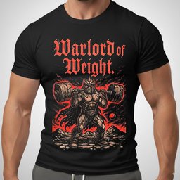 Warlord Of Weight T Shirt Gift For Fitness Lover