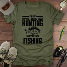 Sometimes Its Fishing T Shirt Gift For Fishing Enthusiast