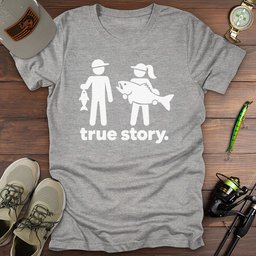 Reeled In T Shirt Gift For Fishing Enthusiast