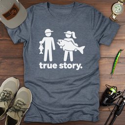 Reeled In T Shirt Gift For Fishing Enthusiast