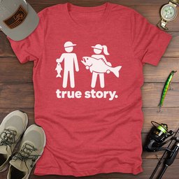 Reeled In T Shirt Gift For Fishing Enthusiast