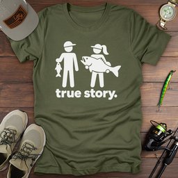 Reeled In T Shirt Gift For Fishing Enthusiast