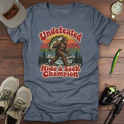 Undefeated Champion T Shirt Gift For Fishing Enthusiast