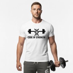 Code Of Strength T Shirt Gift For Fitness Lover