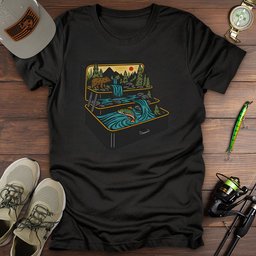 Wilderness Chest T Shirt Gift For Fishing Enthusiast