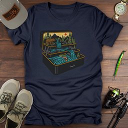 Wilderness Chest T Shirt Gift For Fishing Enthusiast