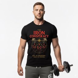 Iron Conspiracy T Shirt Gift For Fitness Lover