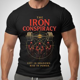 Iron Conspiracy T Shirt Gift For Fitness Lover