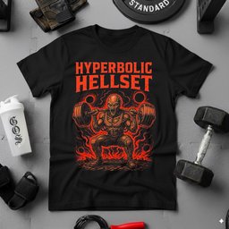 Hyperbolic Hellset T Shirt Gift For Fitness Lover
