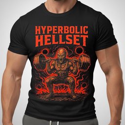Hyperbolic Hellset T Shirt Gift For Fitness Lover