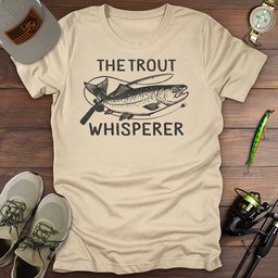 The Trout Whisperer T Shirt Gift For Fishing Enthusiast