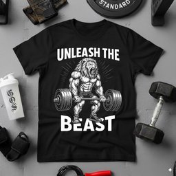 Unleash The Beast T Shirt Gift For Fitness Lover