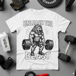Unleash The Beast T Shirt Gift For Fitness Lover