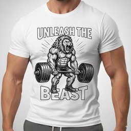 Unleash The Beast T Shirt Gift For Fitness Lover
