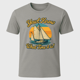 Yawl Know T Shirt Gift For Boat Owner