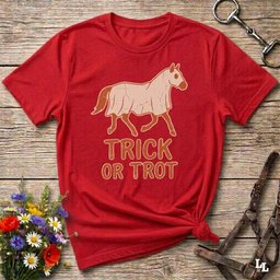 Trick Or Trot V2 T Shirt Gift For Horse Lover