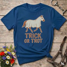 Trick Or Trot V2 T Shirt Gift For Horse Lover