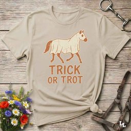 Trick Or Trot V2 T Shirt Gift For Horse Lover