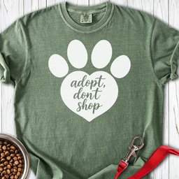 Adopt Dont Shop Premium Tee Gift For Dog Lover