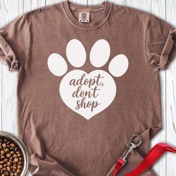 Adopt Dont Shop Premium Tee Gift For Dog Lover