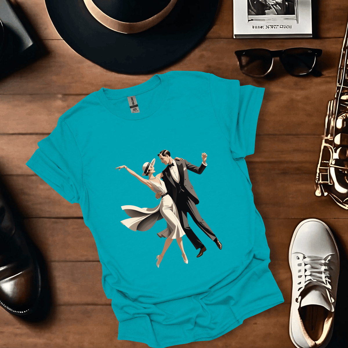 Jazz Dancing T Shirt Gift For Music Lover