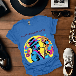 Fusion Jazz Amsterdamse T Shirt Gift For Music Lover