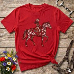 Folk Horse T Shirt Gift For Horse Lover