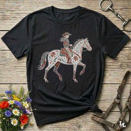 Folk Horse T Shirt Gift For Horse Lover