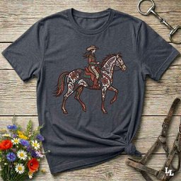 Folk Horse T Shirt Gift For Horse Lover