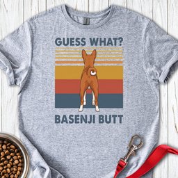 Basenji Guess What T Shirt Gift For Dog Lover