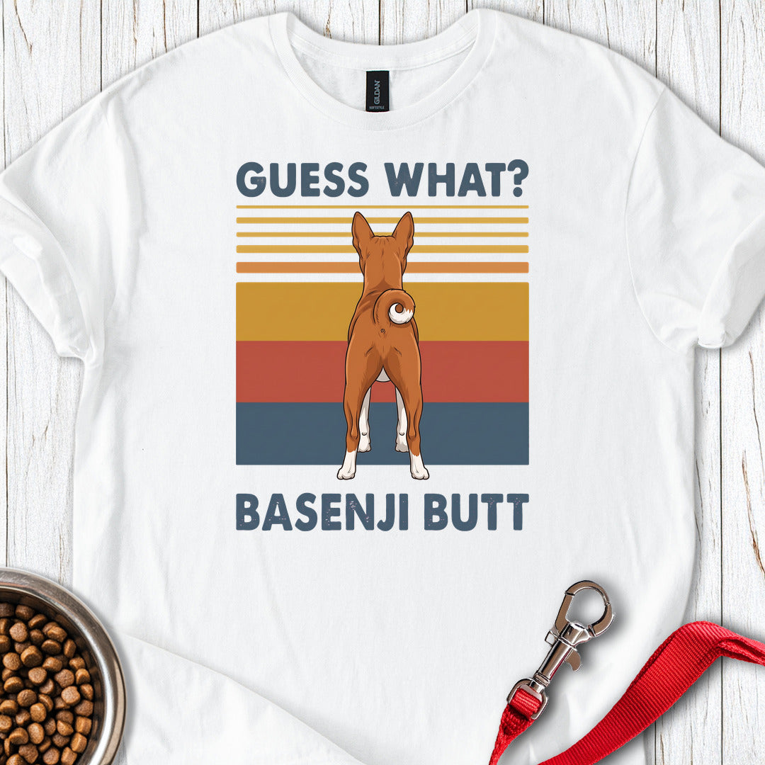Basenji Guess What T Shirt Gift For Dog Lover