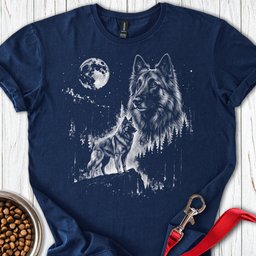 Belgian Tervuren Moonlight T Shirt Gift For Dog Lover